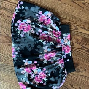 Floral Mini Skirt